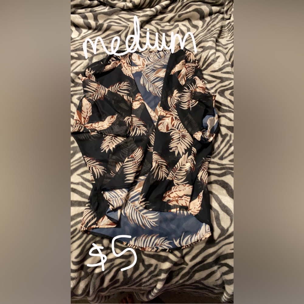Leaf cardigan